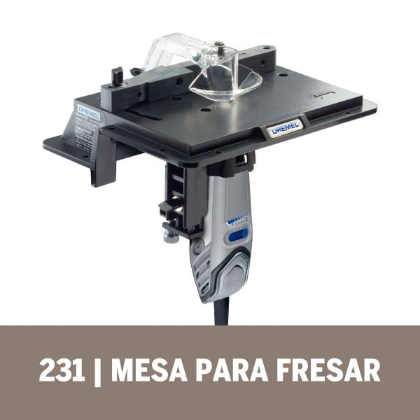 Dremel Acoplamento Micro Retífica-Mesa Para Fresar (Modelo 231)