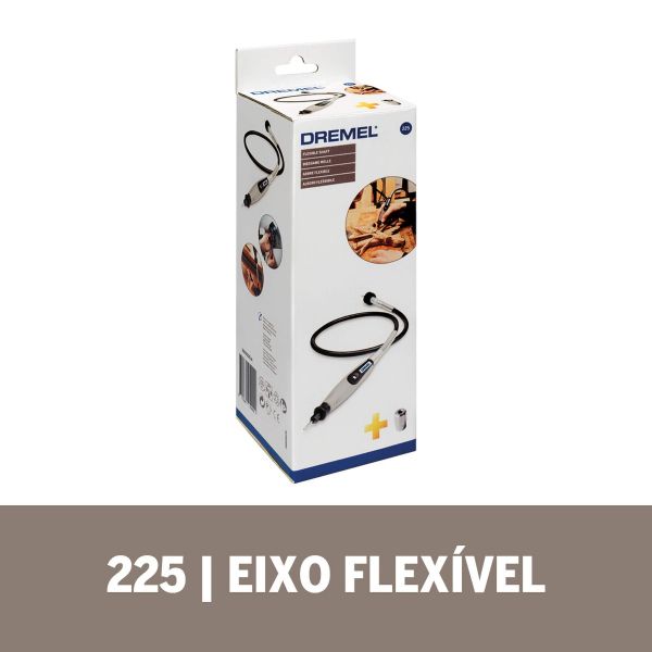 Dremel Acoplamento Eixo Flexível Para Detalhes (Modelo 225)