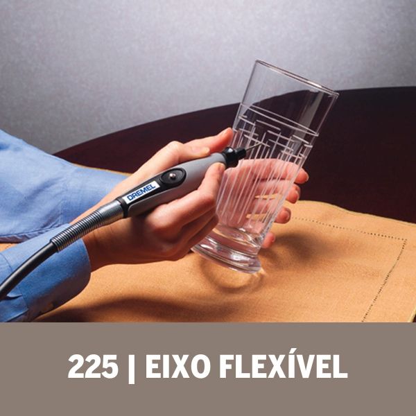 Dremel Acoplamento Eixo Flexível Para Detalhes (Modelo 225)