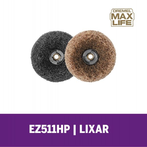 Dremel Max Life Discos Abrasivos Sistema EZ Lock (Modelo 511HP)