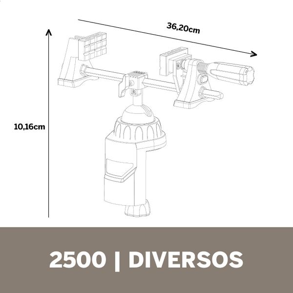 Dremel Acoplamento De Micro Retífica - Morsa Multidirecional (Modelo 2500)