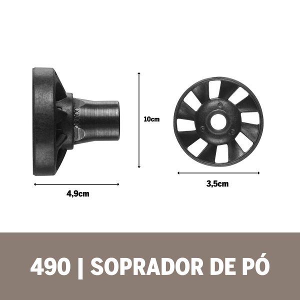 Dremel Acoplamento Micro Retífica - Soprador Pó (Modelo 490)