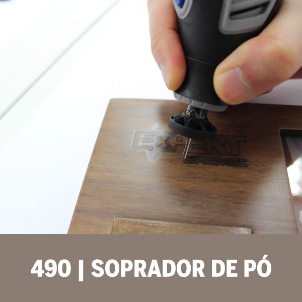 Dremel Acoplamento Micro Retífica - Soprador Pó (Modelo 490)