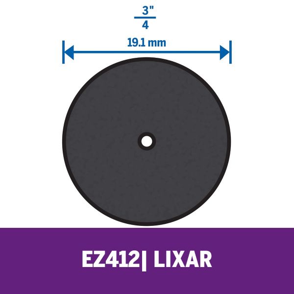 Dremel Disco De Lixa De 31,8mm (Modelo EZ412SA)