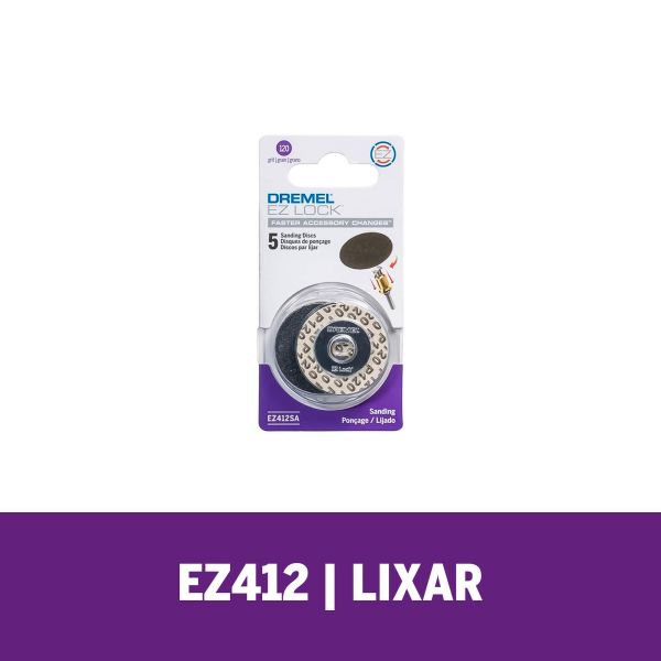 Dremel Disco De Lixa De 31,8mm (Modelo EZ412SA)