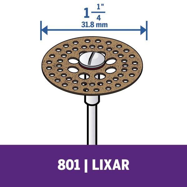 Dremel Disco Para Perfilar de 31,8mm (Modelo 801)