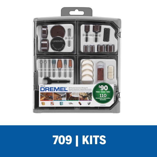 Dremel Kit De Acessórios De Micro Retífica - 110 Peças (Modelo 709)