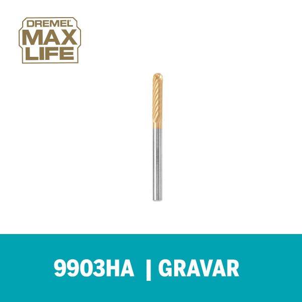 Escareador Dremel Max Life Para Esculpir De Ponta arredondada (Modelo 9903HP)