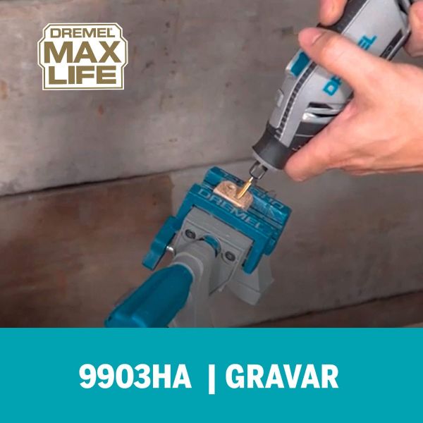Escareador Dremel Max Life Para Esculpir De Ponta arredondada (Modelo 9903HP)