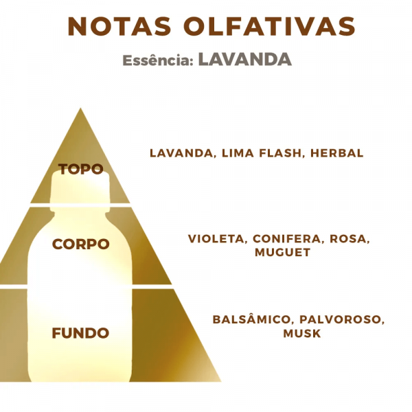 Essência Concentrada Lavanda Oleosa Base Dietilfitalato (100 g)