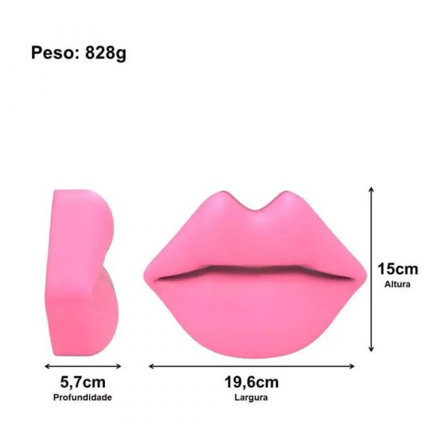 Molde de Silicone Boca Labios Grande