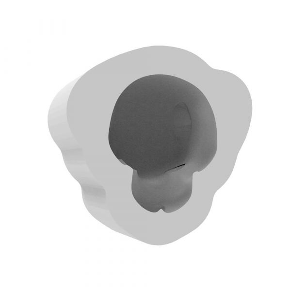 Molde de Silicone Cachorro Escondido