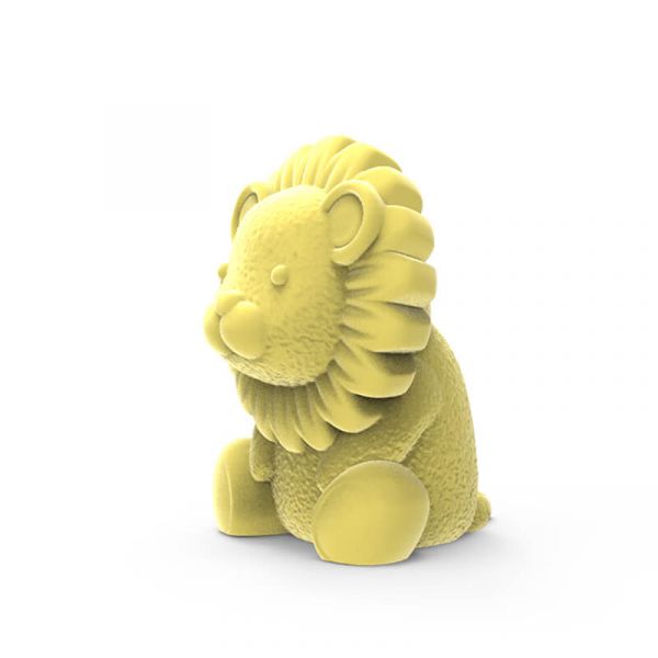 Molde de Silicone Leão Sentado