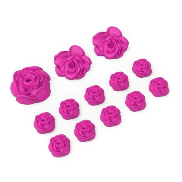 Molde de Silicone Rosas 13 Cavidades