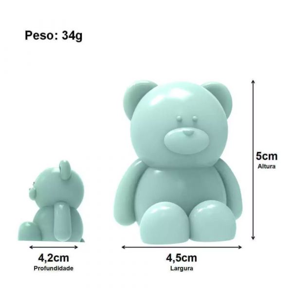 Molde de Silicone Urso Lembrancinha