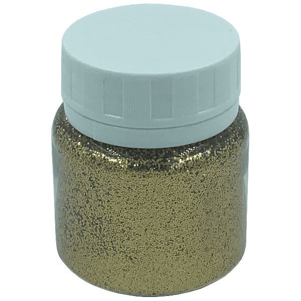 Glitter Dourado Holográfico Laser Dark Gold (30 g)