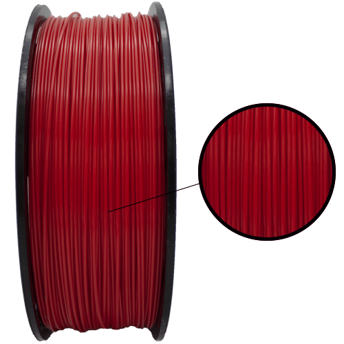 Filamento PLA Vermelho 1,75mm (01 Kg)
