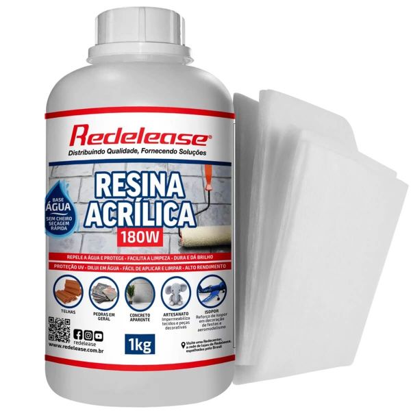 Kit Reparo/Laminação Leve p/ Esculturas em Isopor