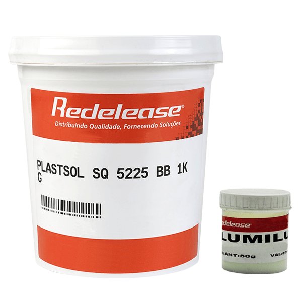 Kit Plastisol SQ 5225 + Pigmento Lumilux Para Fabricação De Isca Glow