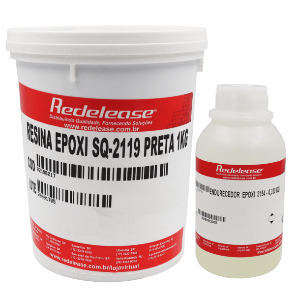 Kit Resina 2119 Epoxi para Encapsulamento Com Endurecedor 3154