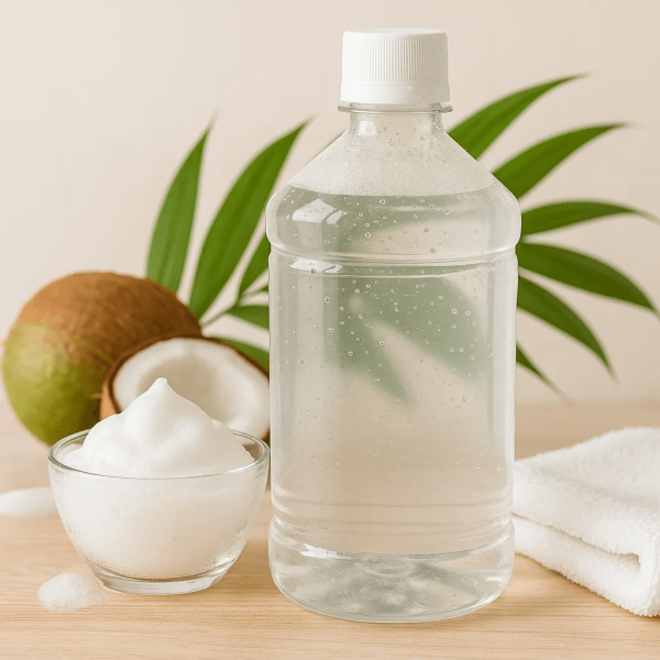 Lauril Líquido Base Espumante Vegetal para Sabonetes, Shampoos e Cosméticos (01 L)