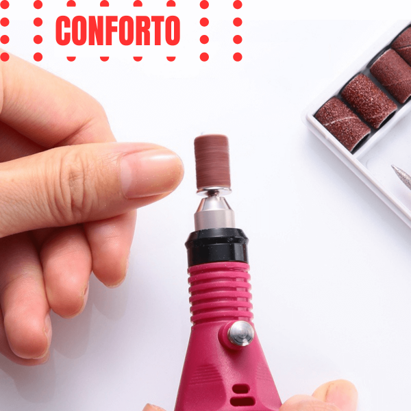 Lixadeira de Unha Elétrica Profissional Bivolt