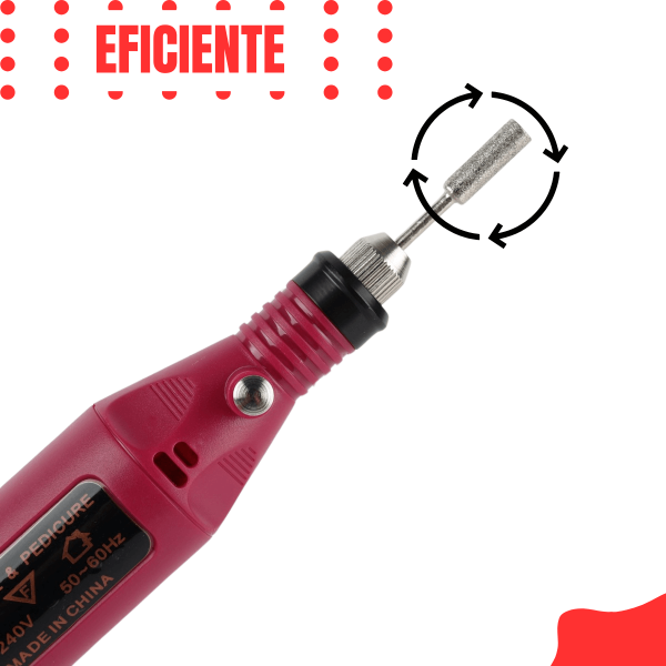 Lixadeira de Unha Elétrica Profissional Bivolt