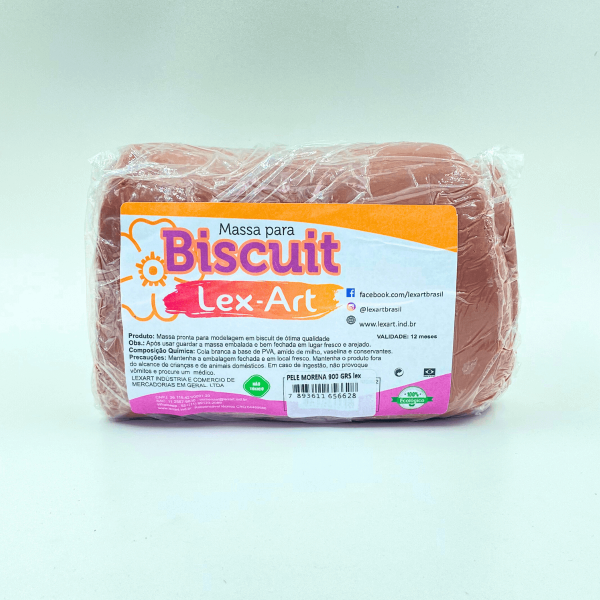 Massa para Biscuit Pele Morena Fox (900 g)