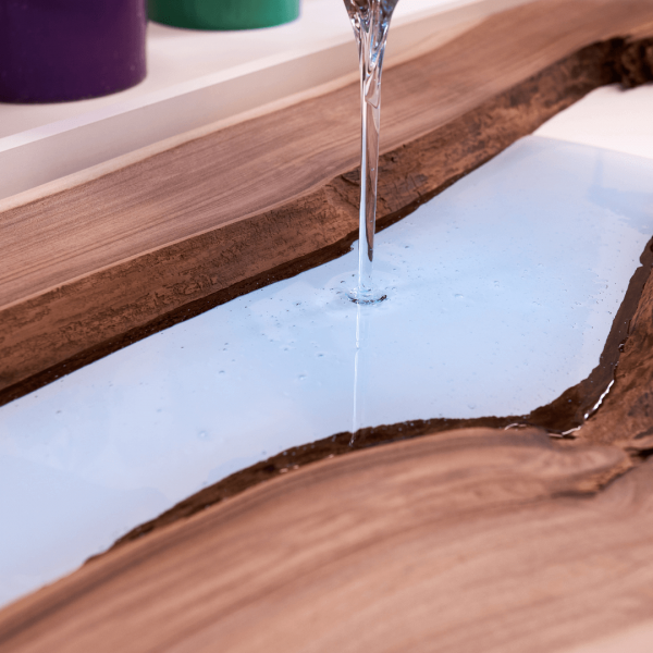 Kit Fabricação Mesas resinadas (River table) de altas espessuras