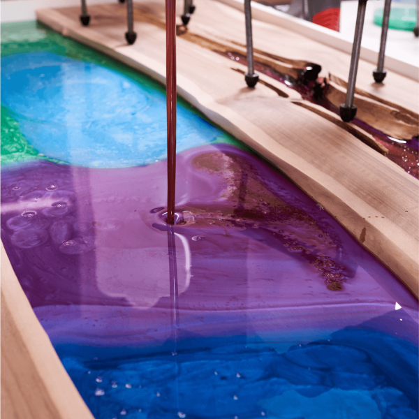 Kit Fabricação Mesas resinadas (River table) de altas espessuras