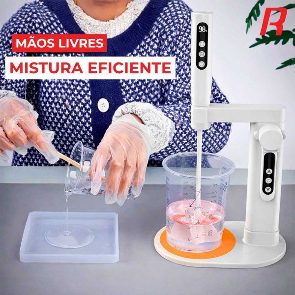 Misturador Elétrico para Resina