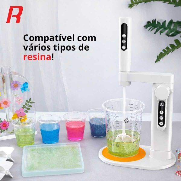 Misturador Elétrico para Resina