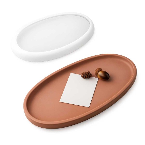 Molde de Silicone Bandeja Oval Modelo 3