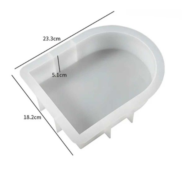 Molde de Silicone Formato Eternização Modelo 2