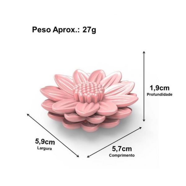 Molde de Silicone Margarida