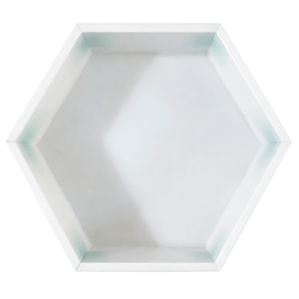 Molde Hexagonal Rígido (17cm x 6cm)