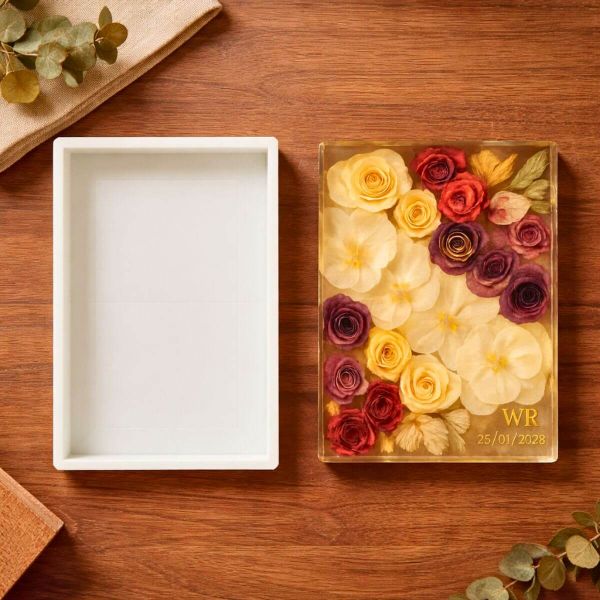 Molde Retangular Rígido (28cm x 20cm x 8cm)