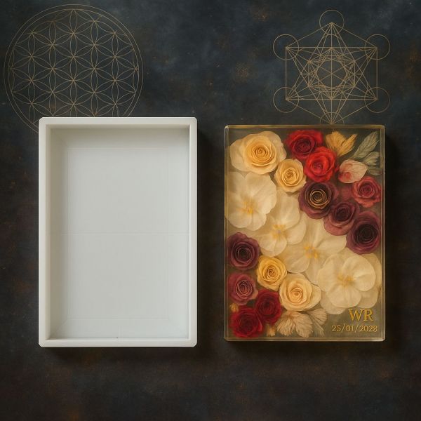 Molde Retangular Rígido (28cm x 20cm x 8cm)