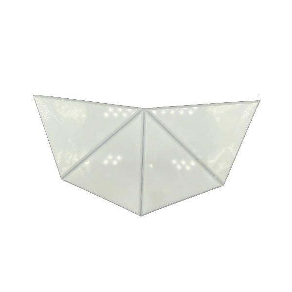 Molde de Pirâmide Equilateral (10cm x 10cm)