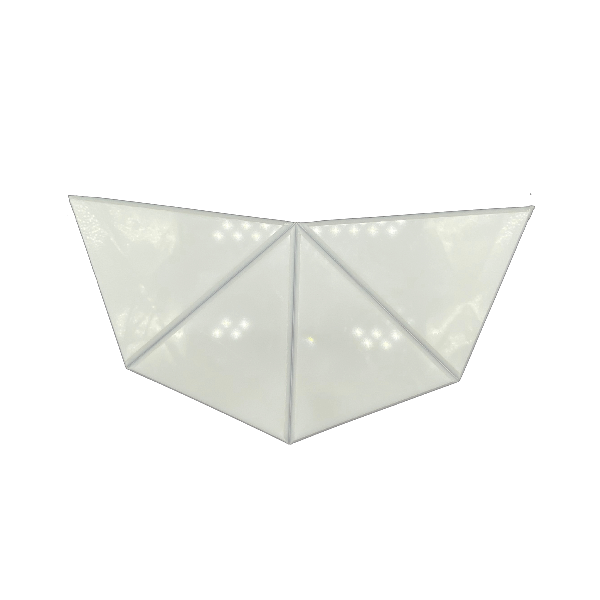 Molde de Pirâmide Equilateral (15cm x 15cm)