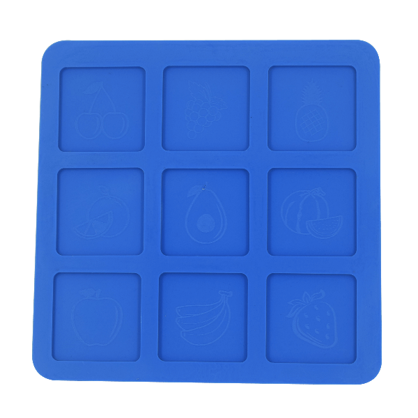 Molde de Silicone Jogo da Memória (Frutas)