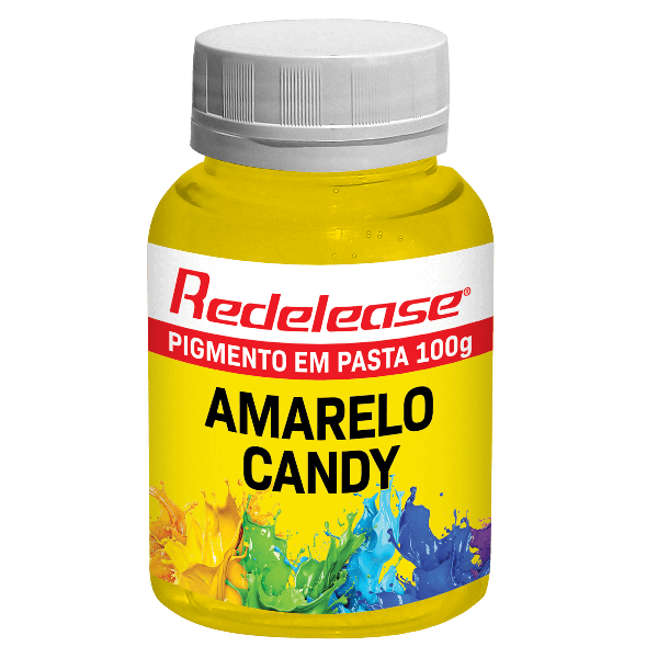 Pigmento Amarelo Candy Tom Pastel (0,100 Kg)
