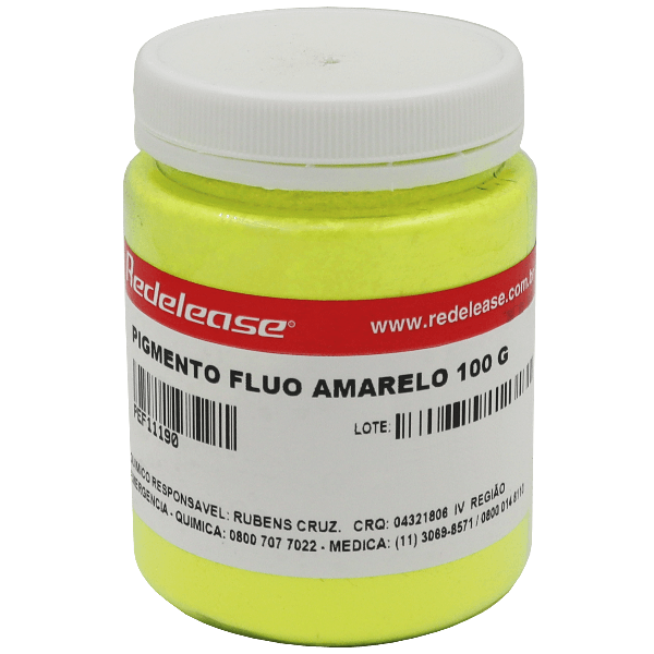 Pigmento Amarelo Fluorescente (100 g)