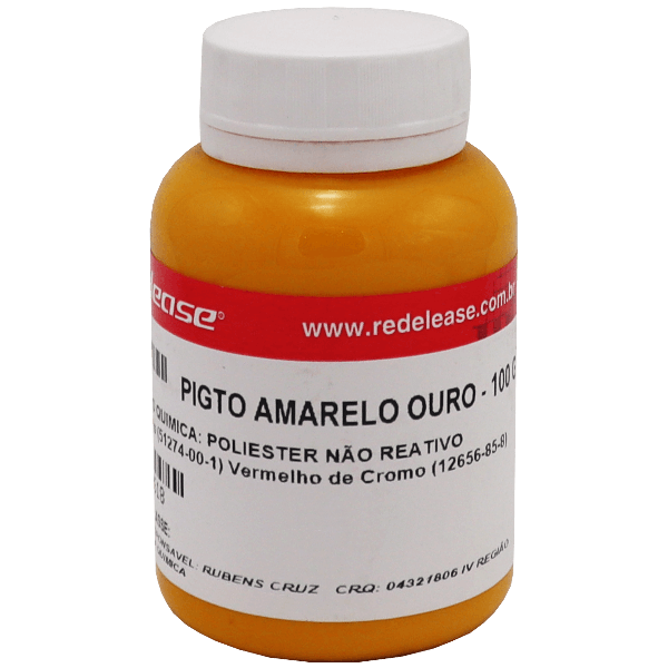 Pigmento Amarelo Ouro (0,100 Kg)