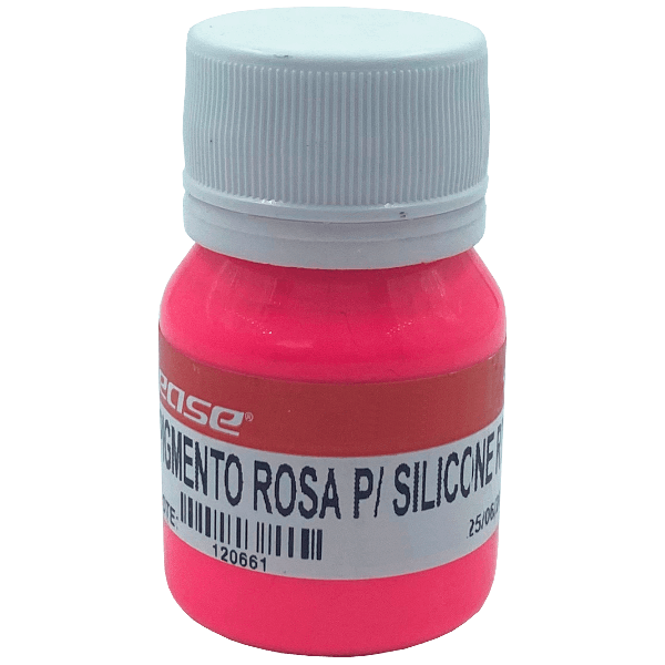 Pigmento Rosa para Borracha de Silicone (20 g)