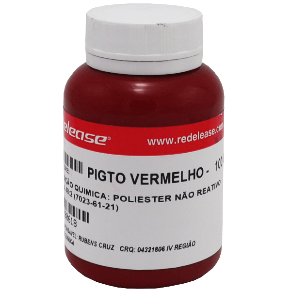 Pigmento Vermelho (0,100 Kg)