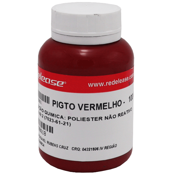 Pigmento Vermelho [0,100 Kg]