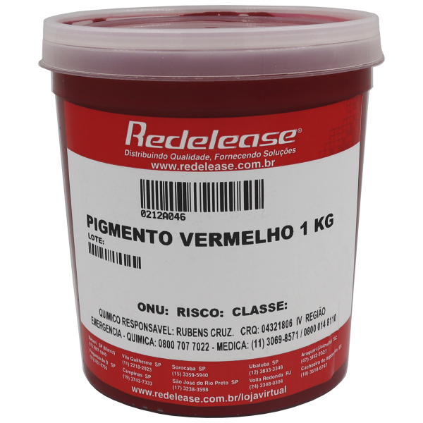 Pigmento Vermelho (1 Kg)