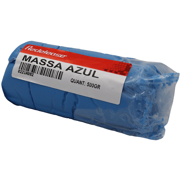 Massa De Modelar Plastilina Azul (0,500 Kg)