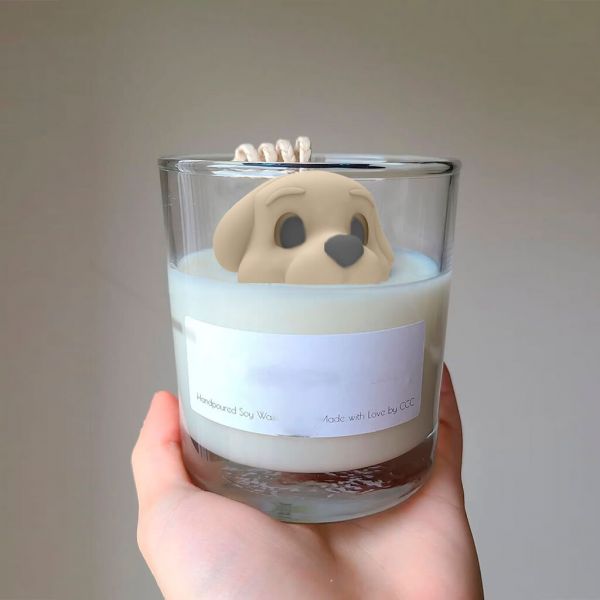 Molde de Silicone Cachorro Escondido